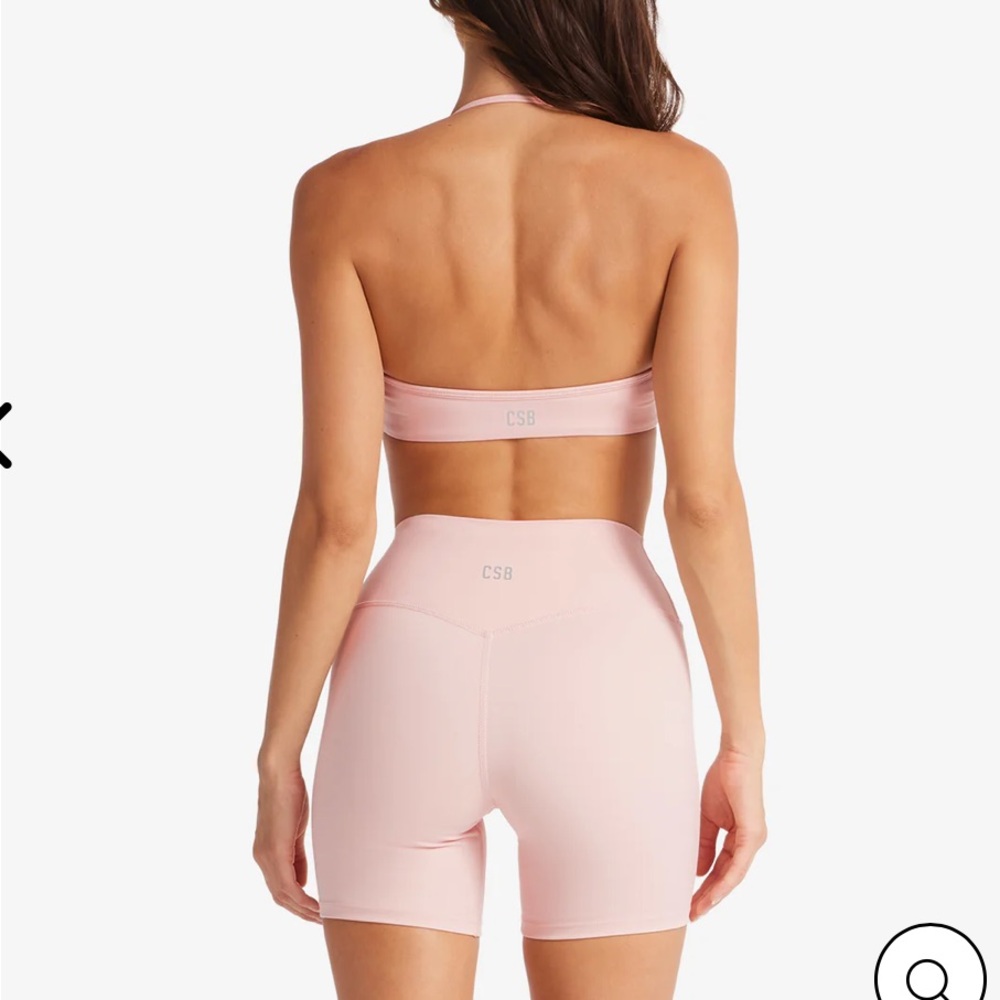 CSB Crop Shop Boutique IM Serenity Shorts 4" - Blush